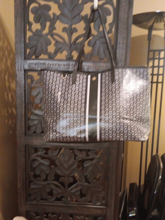 Tory Burch Handbags - Tory Burch Black and White Gemini LINK Tote BEST OFFER GETS IT!